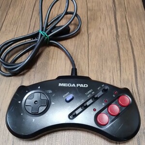 1スタ 1円〜 アスキー ASCII メガドライブ MD メガドラ MEGA PAD メガパッド 連射 コントローラー MEGA DRIVE 動作未確認 ジャンク