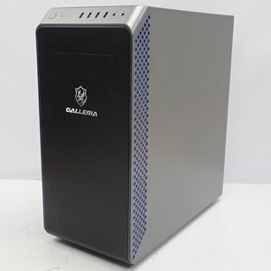 1円【一般中古】THIRDWAVE /ゲーミングPC/GALLERIA XA7C-R37/62