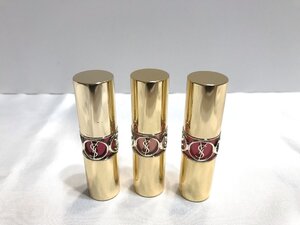 ■【YS-1】 イヴサンローラン YSL ■ 口紅 ルージュ ヴォリュプテ シャイン 5 15 49 ■ 3点セット まとめ 【同梱可能商品】■D