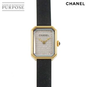 シャネル CHANEL プルミエール ヴェルヴェット H6126 レディース 腕時計 ダイヤモンド K18YG クォーツ Premiere Velvet 90257491