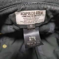 ACAPULCO GOLD ハット S/M 黒