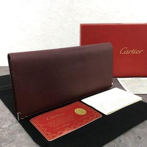 ☆送料込み☆ 極美品 Cartier 札入れ マストドゥカルティエ 89