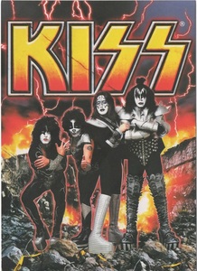 KISS (Destroyer) キッス 地獄の軍団 POST CARD ポストカード 2002 KISS Catalog LTD 