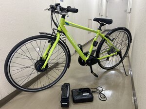 【160503】自転車 BRIDGESTONE TB7B42 TB1 電動クロスバイク 電動アシスト自転車 27インチ