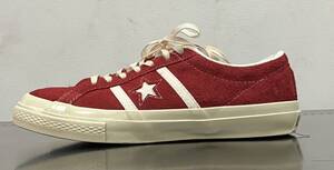 CONVERSE コンバース スニーカー スター&バース スエード 1SE459 サイズ28.0cm レッド インドネシア製