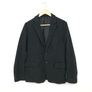 ◆COMME des GARCONS HOMME コムデギャルソンオム ジャケット SS◆ ブラック ポリエステル100％ メンズ ポリ縮絨ジャケット アウター