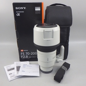 1円〜 SONY ソニー FE 70-200mm F2.8 GM OSS II SEL70200GM2 ※動作未確認 現状品 レンズ 249-2794914【O商品】