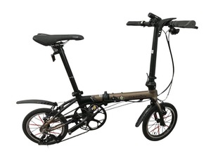 DAHON ダホン K3 MODEL 折りたたみ自転車 14インチ 付属品多数 直接お渡し歓迎 LFK597741小