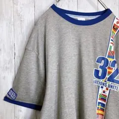 【ヤバいやつ】デッドストック タグ付き FIFA サッカー リンガーTシャツ