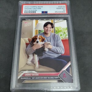 TOPPS NOW OS-19 大谷翔平 PSA 10 その2