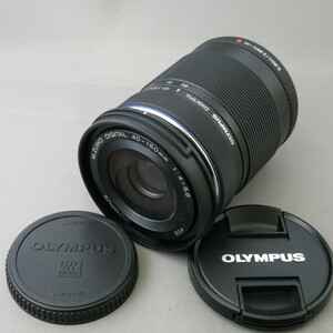 【美品】OLYMPUSオリンパス　M.ZUIKO DIGITAL40-150mmF4-5.6Rブラック　マイクロフォーサーズ用★NO.8485