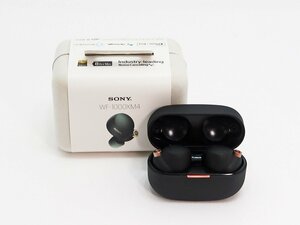 ◇【SONY ソニー】ノイズキャンセリングワイヤレスイヤホン WF-1000XM4 ブラック