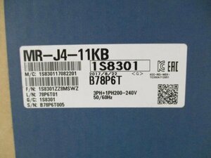 【新品◆未使用◆三菱電機・MITSUBISHI】型番：MR-J4-11KB シーケンサ PLC ミツビシ MELSERVO-J4シリーズ・【6ヶ月保証】