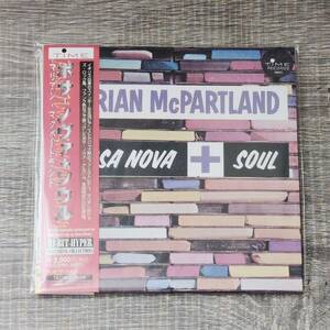 【CD】 未使用 紙ジャケット MARIAN McPARTLAND BOSSA NOVA + SOUL マリアン マクパートランド TECW20639 音楽 JAZZ ジャズ 楽器 名盤 レア