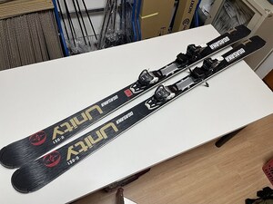 ★ オガサカ 小賀坂 UNITY U-OS/1 BK・マーカー FDT12 TPX 2018-19 スキー 160cm 中古良品 ★