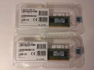 HPメモリ 2GB 2Rx8 PC3-10600R-9 kit 2枚