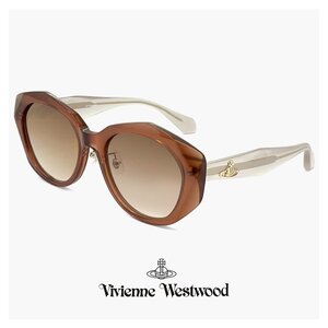 新品 41-5002 c02 54mm レディース ヴィヴィアン ウエストウッド サングラス ミラーレンズ Vivienne Westwood キャットアイ フォックス 型