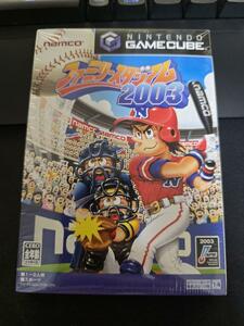 ゲームキューブ 新品未開封 ファミリースタジアム2003 ディスプレイ用外箱