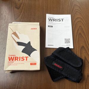 609p2911☆ Aider Wrist Support エイダー 手根管症候群 サポーター 