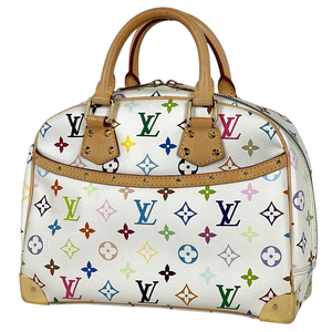 ルイ・ヴィトン Louis Vuitton トゥルーヴィル 手提げ ハンドバッグ モノグラムマルチカラー ブロン(ホワイト) M92663 レディース 【中古】