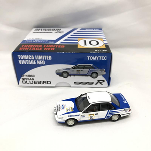 【中古】トミーテック 1/64 ①開封 TLV-N185d ブルーバード SSS-R (カルソニック #10) ミニカー