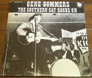 Gene Summers - The Southern Cat Rocks On - LP/ 50s,ロカビリー,Wine Wine Wine,Leroy,Dance Dance,12:00 0