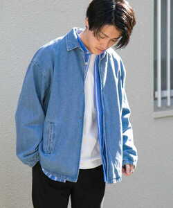 「ITEMS URBANRESEARCH」 デニムジャケット 40 ブルー メンズ