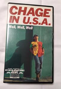 VHS「CHAGE IN U.S.A. Well,Well,Well」