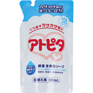 まとめ得 アトピタ 保湿全身泡ソープ 無香料 詰替用 300mL x [2個] /k