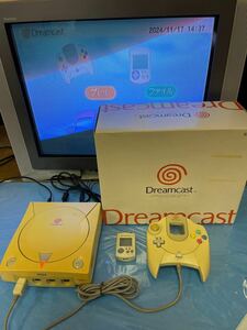 SEGA ドリームキャスト　本体　動作確認済　念の為ジャンク Dreamcast セガ DC