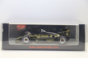 スパークモデル 1/43 JPS ロータス 97T No.12 1985 F1 ベルギーGP ウィナー アイルトン・セナ S7154 純正タバコデカール CE14//2515