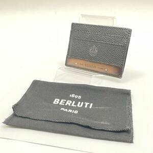 BERLUTI ベルルッティ カードケース レザー 袋付き F1-73