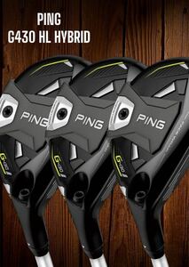 PING ピン G430 HL HYBRID UT ハイブリッド ユーティリティ 3本セット#3 #4 #5 SPEEDER NX 35