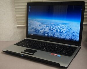 NoS274☆ドスパラPC PrimeNote Galleria MS-1733 Core i7 M640 2.8GHz/メモリ8GB/SSD120GB完全消去済/SDVD/17.3FULLHD/難有/要メンテ◇