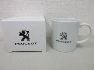 PEUGEOT　プジョー　マグカップ　陶器製　#62296