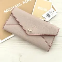 11 新品 MICHAEL KORS マイケルコース 長財布 ライトピンク