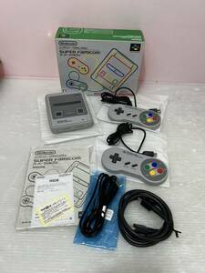 HH531-240613-034【中古】ニンテンドー クラシックミニ スーパーファミコン スーファミ Nintendo 任天堂 レトロ ゲーム機 動作確認済み