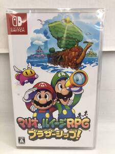 GS241119-04U/ 新品未開封 マリオ&ルイージRPG ブラザーシップ! ニンテンドースイッチソフト Nintendo Switch 任天堂