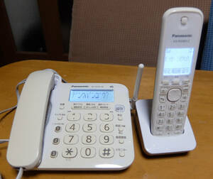 パナソニックVE-GD23DL 液晶留守番電話機+コードレス子機1台 管理番号3