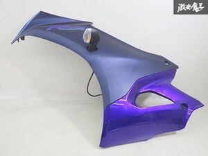 YAMAHA ヤマハ 純正 1CK YZF-R15 サイドカバー カウル 左 左側 ウインカー BCW-F835U-00 BCW-F8385-00 青メタ×紺系 即納 棚31-4