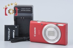 【中古】Canon キヤノン IXY 200 レッド コンパクトデジタルカメラ