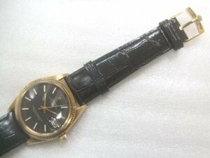 ロレックスROLEX K14YG（金無垢） 1503自動巻　Z211