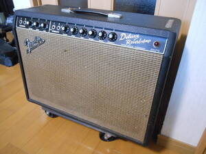 Fender Deluxe-Reverb (Black Face) AB763 Vintage (1967y)