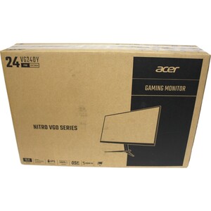 ★極美品 acer GAMING MONITOR ゲーミングモニター VG240Y Sbmiipfx 2022年製 23.8インチ NITRO VGO SERIES PC周辺機器 #R1282