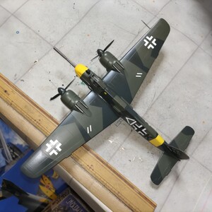 1/48 ドイツ空軍　Hs129完成品