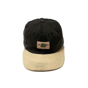 アメリカ製 ポロラルフローレン 2トーン コットンキャップ 90’s 90年代 Made in USA ツリー 木 タグ 帽子 ヴィンテージ Polo Ralph Lauren