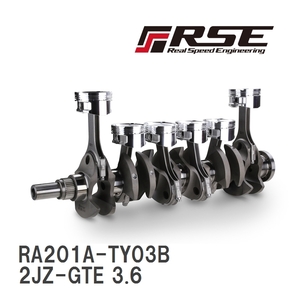 【RSE/リアルスピードエンジニアリング】 ストローカーキット 2JZ-GTE 3.6 R.S.E.ピストン [RA201A-TY03B]