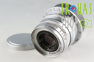 Nikon Nippon Kogaku Nikkor-Q.C 50mm F/3.5 Lens for Leica L39 #56154C2