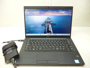 ☆1円☆第8世代☆DELL☆LATITUDE7390☆Core i5 1.70GHz/8GB/SSD128GB/高解像度1920x1080/無線/Bluetooth/カメラ/Office/Win11☆