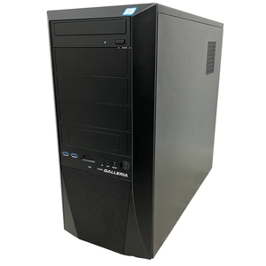 【動作保証】Thirdwave GALLERIA XF デスクトップパソコン i7-8700 16GB HDD 2TB SSD 500GB RTX 2070 中古 M8945006